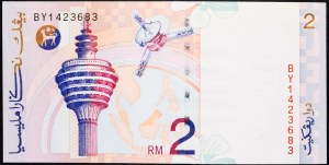 Malezja, 2 ringgit 1996-1999