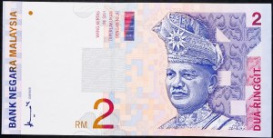 Malaysia, 2 Ringgit 1996-1999