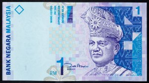 Malezja, 1 Ringgit 2000