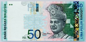 Malaysia, 50 Ringgit 2001