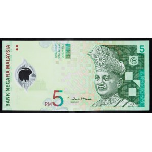 Malaysia, 5 Ringgit 2004