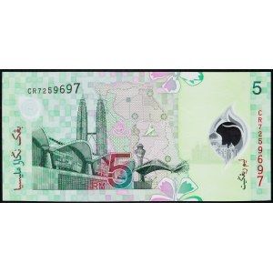 Malaysia, 5 Ringgit 2004