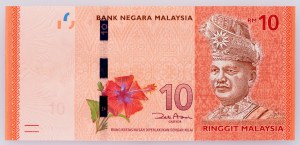 Malezja, 10 ringgit 2012