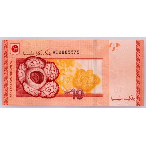 Malaysia, 10 Ringgit 2012
