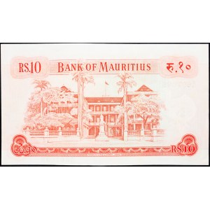 Mauritius, 10 Rupees 1967