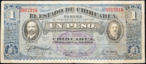 Mexiko, 1 peso 1915