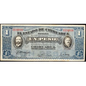 Mexico, 1 Peso 1915