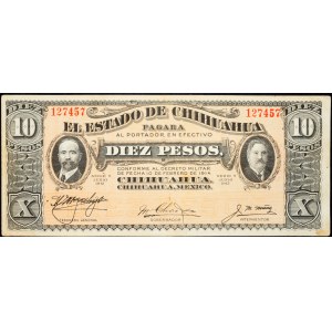 Mexico, 10 Pesos 1915