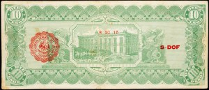 Mexiko, 10 pesos 1915