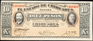 Mexico, 10 Pesos 1915