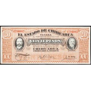 Mexico, 20 Pesos 1915