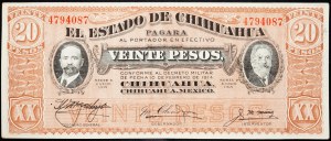 Mexico, 20 Pesos 1915