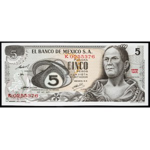 Mexico, 5 Pesos 1971