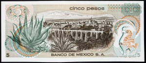 Messico, 5 Pesos 1971