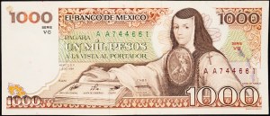 Mexique, 1000 Pesos 1984