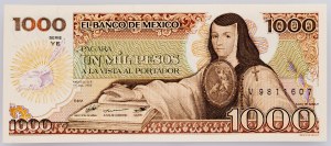 Mexiko, 1000 pesos 1985