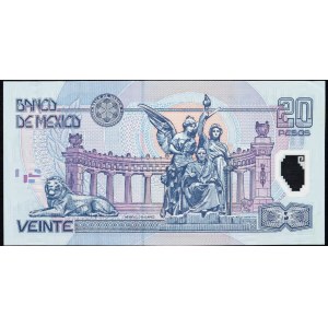 Mexico, 20 Pesos 2001