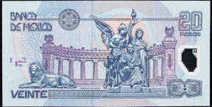 Meksyk, 20 pesos 2001