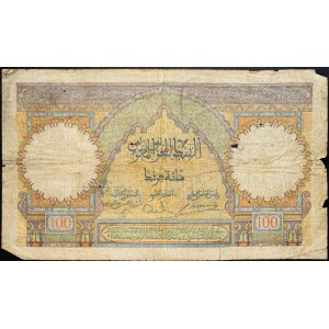 Morocco, 100 Francs 1941