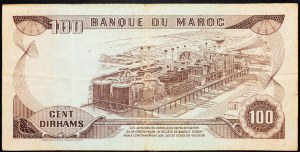 Maroko, 100 dirhamov 1970