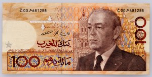 Morocco, 100 Dirhams 1987