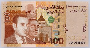 Morocco, 100 Dirhams 2002