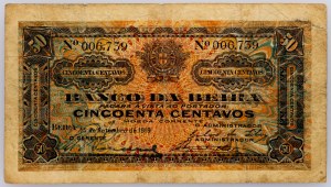 Mozambik, 50 centavos 1919 r.
