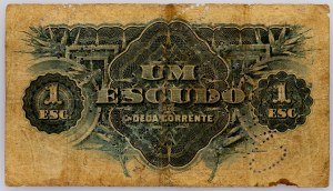 Mosambik, 1 Escudo 1919