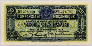 Mosambik, 20 Centavos 1933