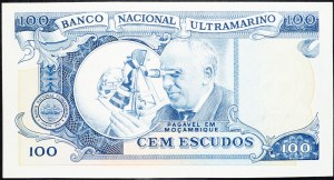 Mozambik, 100 Escudos 1972