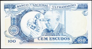 Mosambik, 100 escudos 1972