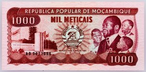 Mozambik, 1000 meticais 1983