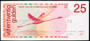 Antilles néerlandaises, 25 Gulden 1990