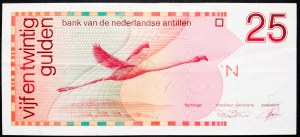 Niederländische Antillen, 25 Gulden 1990