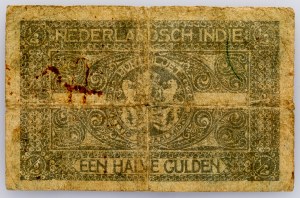 Netherlands East Indies, 1/2 Gulden 1920