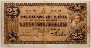 Holenderskie Indie Wschodnie, 25 Gulden 1930