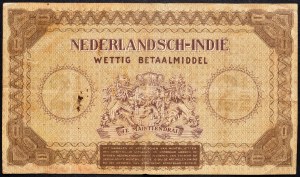Netherlands East Indies, 2 1/2 Gulden 1940