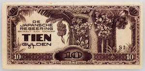 Netherlands East Indies, 10 Gulden 1942