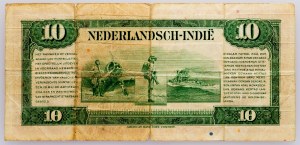 Indie Orientali Olandesi, 10 Gulden 1943