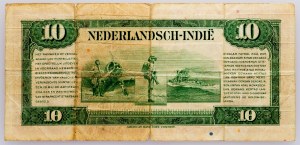 Holenderskie Indie Wschodnie, 10 Gulden 1943