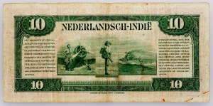Holenderskie Indie Wschodnie, 10 Gulden 1943