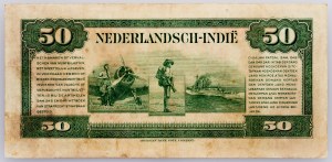 Indie Orientali Olandesi, 50 Gulden 1943