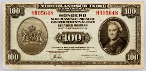 Netherlands East Indies, 100 Gulden 1943