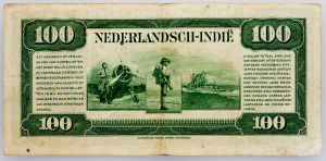 Indie Orientali Olandesi, 100 Gulden 1943