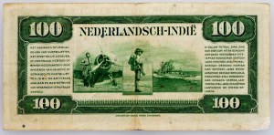 Holandská východná India, 100 guldenov 1943