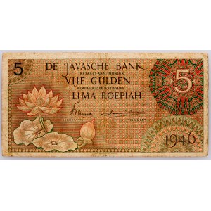 Niederländisch-Ostindien, 5 Gulden 1946