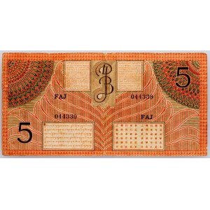 Niederländisch-Ostindien, 5 Gulden 1946
