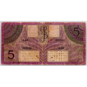 Niederländisch-Ostindien, 5 Gulden 1946