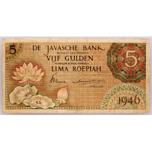 Niederländisch-Ostindien, 5 Gulden 1946