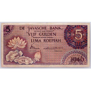 Niederländisch-Ostindien, 5 Gulden 1946